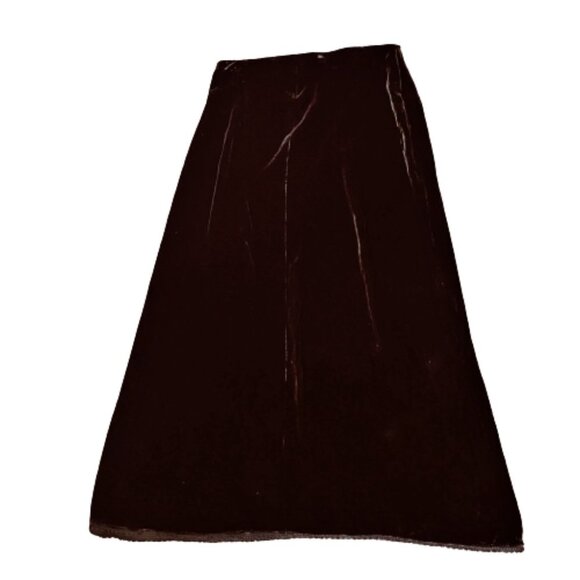Vintage Coldwater Creek velvet embroidered maxi skirt - Picture 10 of 14